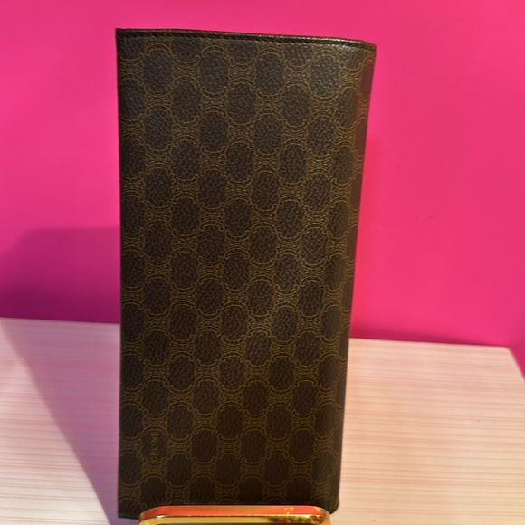 Celine Brown Leather Clutch - Picture 8 of 9